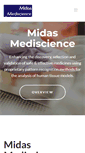 Mobile Screenshot of midasmediscience.com